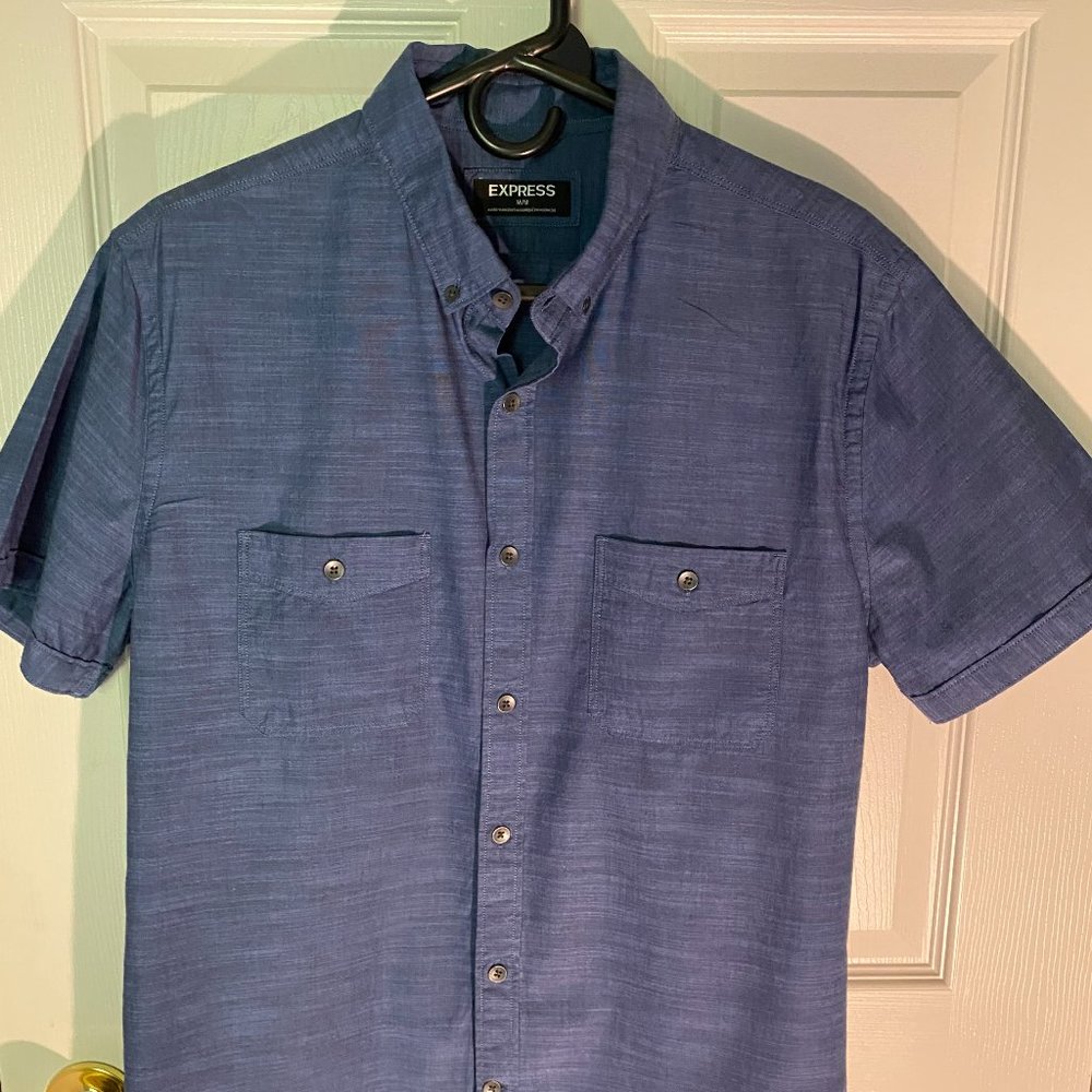Express Casual Button Down Shirt Size M